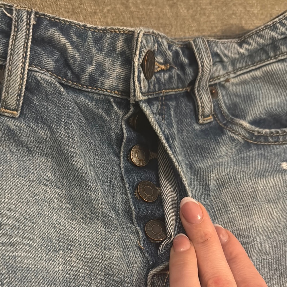 Ripped Cutoff Distressed Denim Women Shorts by Hidden Size XS - Picture 2 of 9